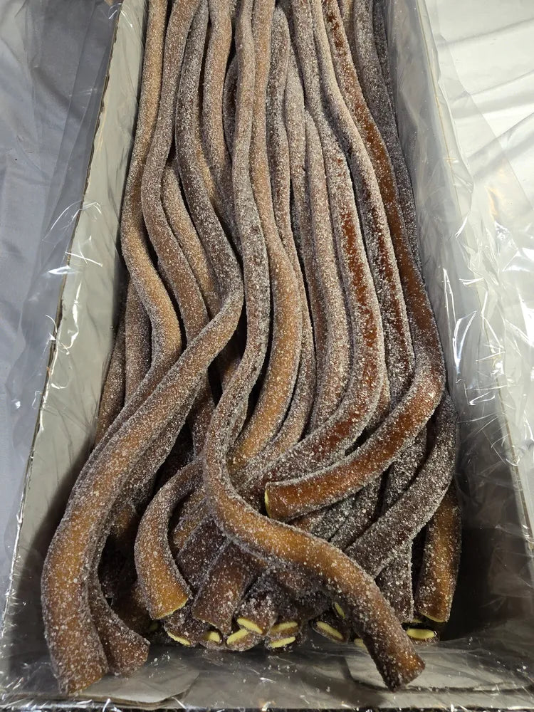 Sour Cola licorice rope by Kandy Man