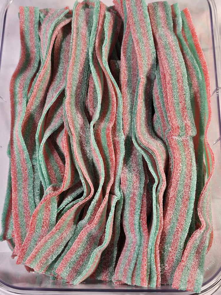 Sour Power Strawberry-Apple belts by Kandy Man