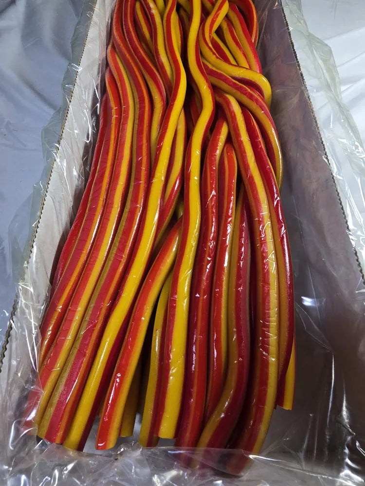 Sweet Strawberry Banana licorice rope by Kandy Man