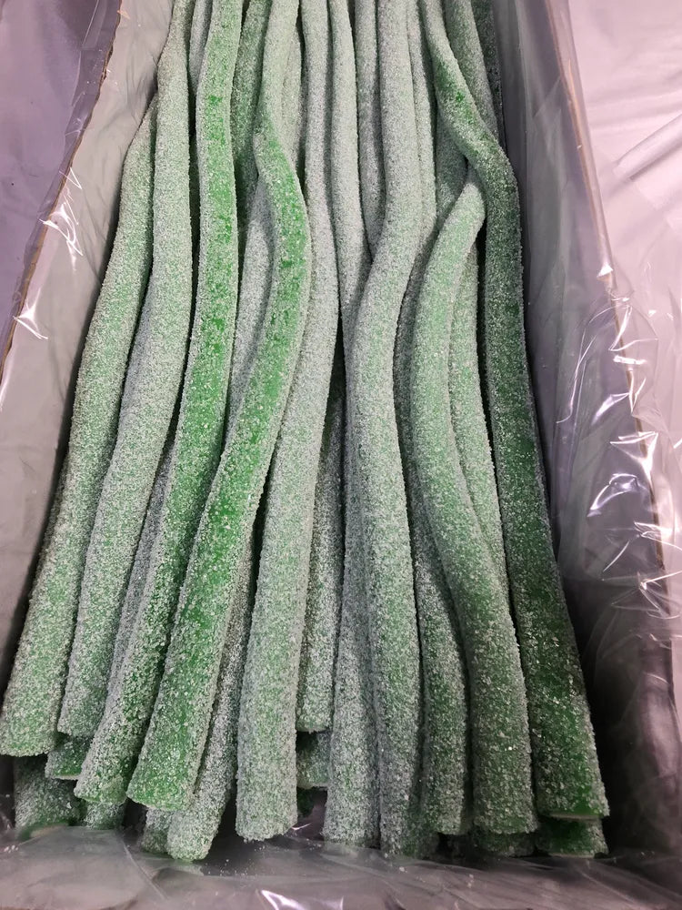 Sour Apple licorice rope by Kandy Man