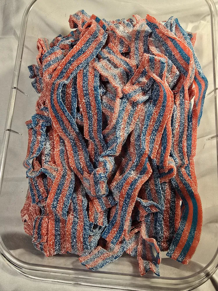 Sour Power Blazpberry belts by Kandy Man