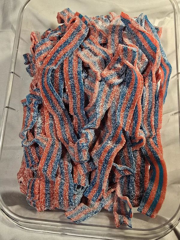 Sour Power Blazpberry belts by Kandy Man