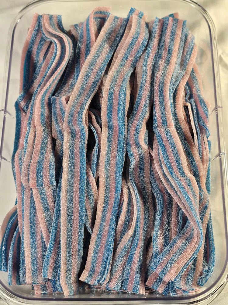 Sour Power Cotton Candy belts by Kandy Man