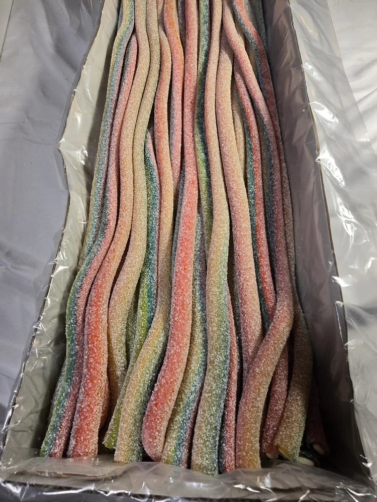 Sour Sunshine licorice rope by Kandy Man